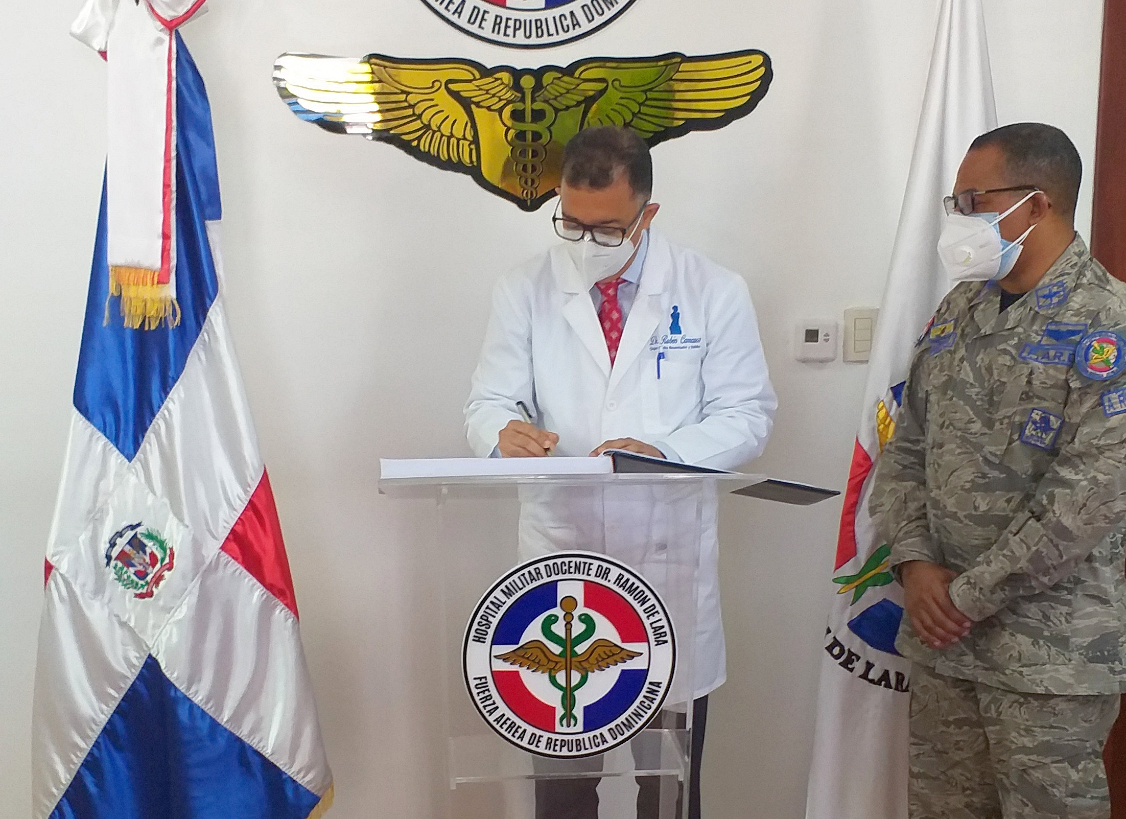 SODOCIPRE Visita Hospital Militar De La Fuerza Aérea Dominicana (FARD)